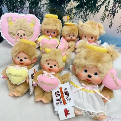 244225 Monchhichi 50th Anniversary Happy Angel S Size Boy ~ LAST ~